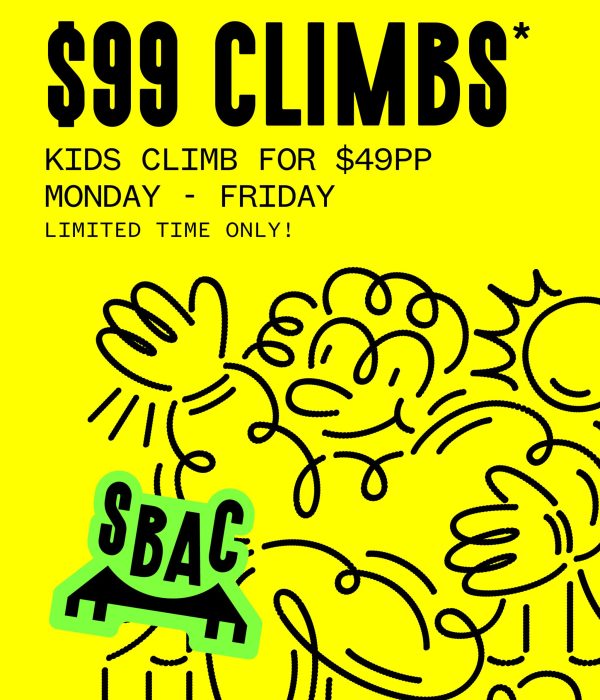 $99 Summer Climbs